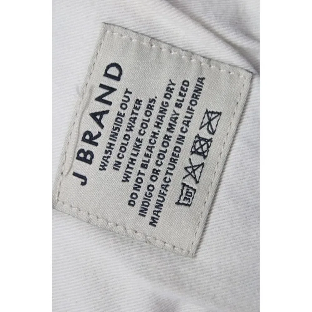 J Brand Mens Straight Gray Cotton Jeans Size 38